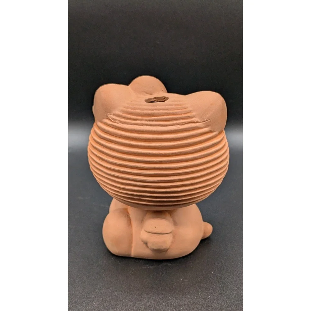 2013 Hello Kitty Chia Pet Handmade Decorative Planter Grow Your Own Chia Pet
